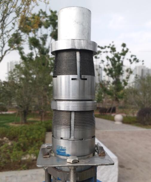 crank up mast telescopic antenna tower light pole 6 meters aluminum pole