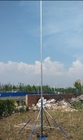 telescoping video mast system endzone camera  aerial photography mast ground based aerial videoing 9 meter 6 meter