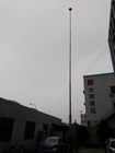 portable aluminum outdoor antenna poles 40 foot 12m telescopic mast aluminum mast green color push up