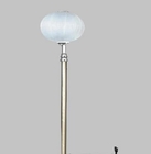 30ft telescoping aluminum mast portable light tower 9m sectional antenna mast 40ft winch up 800W