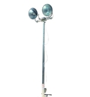 5m 6m 9m 12m  telescoping aluminum mast light tower  tripod stand winch up with LED head