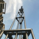 kafes qülləsi aluminum tower 50ft 15m 8 sections telescopic antenna tower lattice tower aluminum light weight