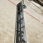 shtylla teleskopike guyed aluminum tower 70ft 25m 10 sections telescopic antenna tower lattice tower  light weight