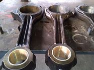 Spherical Plain Bearing steel cooper bearing Bimetal Bushing / BPW Sleeve Steel Copper welded Bimetal Bearing