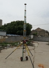 telecom tower winch up lattice tower sectional aluminum lattice tower wire guyed telecom tower 30m 100ft