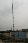 30ft portable telecom tower winch up lattice tower wire guyed  9m 6 sections portable