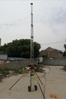 telescopic aerial mast tower aluminum tower light weight portable lattice tower antenna tower telescopic aerial mast
