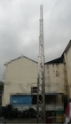 lattice steel tower power transmission tower guyed aluminum tower 70ft 25m 10 sections telescopic antenna tower