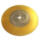 Colorful CrN Coating HSS Circular Saw Blade for metal tubes and pipes cutting from diameter 175mm up to 550mm high speed