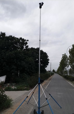 3--18m telescopic antenna towers and lightweight antenna mast communication tower