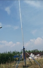hard aluminum alloy tube mast with wireless control pan-head 6 m ground based telescopic mast photography