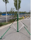 tripod endzone camera pole 6--18m telescopic antenna pole and aerial photography mast hand push-up 2mm aluminum tube