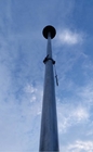 Telescopic Antenna Towers | Guyed Lightweight Telescopic Masts 6 meter 9 meter 15 meter with tripod  hand push up