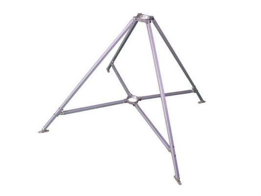 3/4 legs tripod trolley based heavy duty 2mm wall 6063 aluminum tube 6-18m telescopic mast