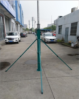 portable light tower out door telescopic light mast 6 meter crank up mast lighting pole portable light tower 20ft 30 ft