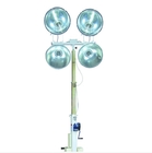 portable light tower outdoor LED lamp head tower lighting winch up 6 meter high power supply optional