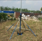 portable endzone camera system 9m high football replay system with 10inch LCD screen 4 legs tripod aluminum body