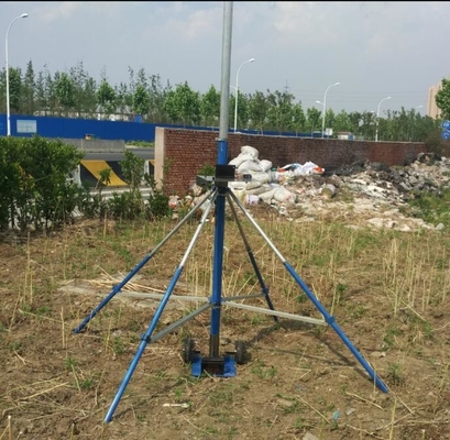 এন্ডজোন ক্যামেরা portable endzone camera system 9m high with 10inch LCD screen 4 legs tripod aluminum body