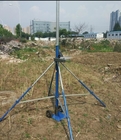 portable endzone camera system 9m high with 10inch LCD screen 4 legs tripod aluminum body