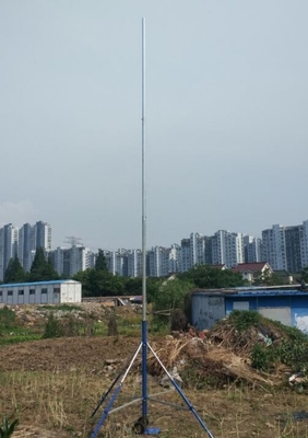 20ft antenna telescopic mast aluminum mast hand push up 6m high light weight antenna mast