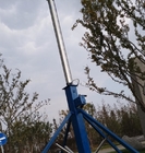 Aluminium Telescopic Mast 18m (60ft) Lightweight Portable Crank Up Pole - MBS Hardware
