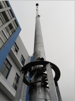 40ft  20ft  Aerial Camera Mast Telescopic Camera Stand Ground-based Telescoping Elevated Mast aluminum telescopic mast