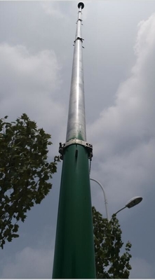 arbli tal-antenna antena pol crank up telescoping antenna mast 40ft 12m radio tower aluminum telescopic mast