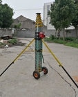 aluminum 60 ft portable telecom tower winch up lattice tower wire guyed 18m  max load 100kg