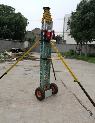 telescopic aerial mast tower aluminum tower light weight portable lattice tower antenna tower telescopic aerial mast