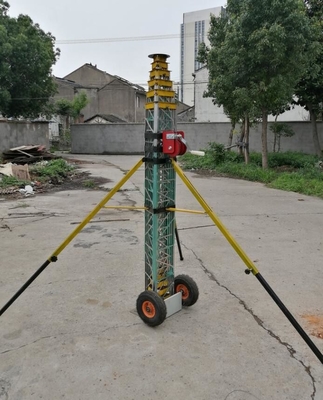 telescopic aerial mast tower aluminum tower light weight portable lattice tower antenna tower telescopic aerial mast