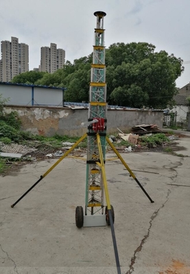 lattice steel towers steel winch up lattice tower 15m to 30m max load 200kg electric winch self support