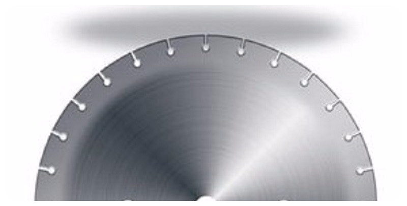 Plăcuța cu lamă circulară Circular Diamond Saw Blank from diameter from 230mm up to 1200mm