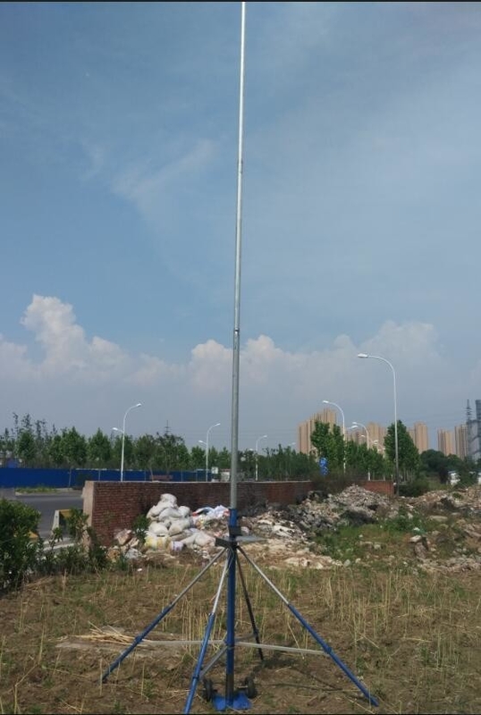 endzone camera motorized Pan & Tilt head for aerial photography mast ground based aerial videoing endzone film alu pole